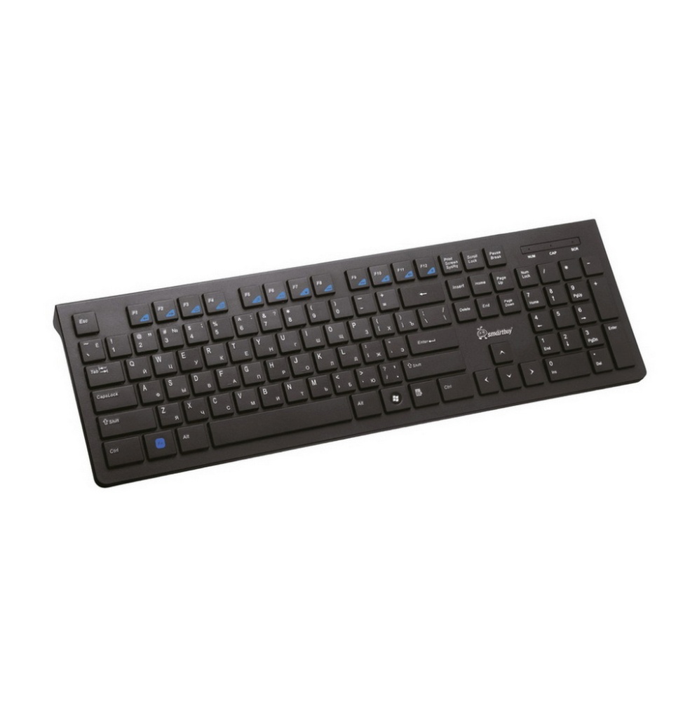 картинка Клавиатура проводная SmartBuy ONE 206US, USB, черный, SBK-206US-K от магазина Альфанит в Кунгуре