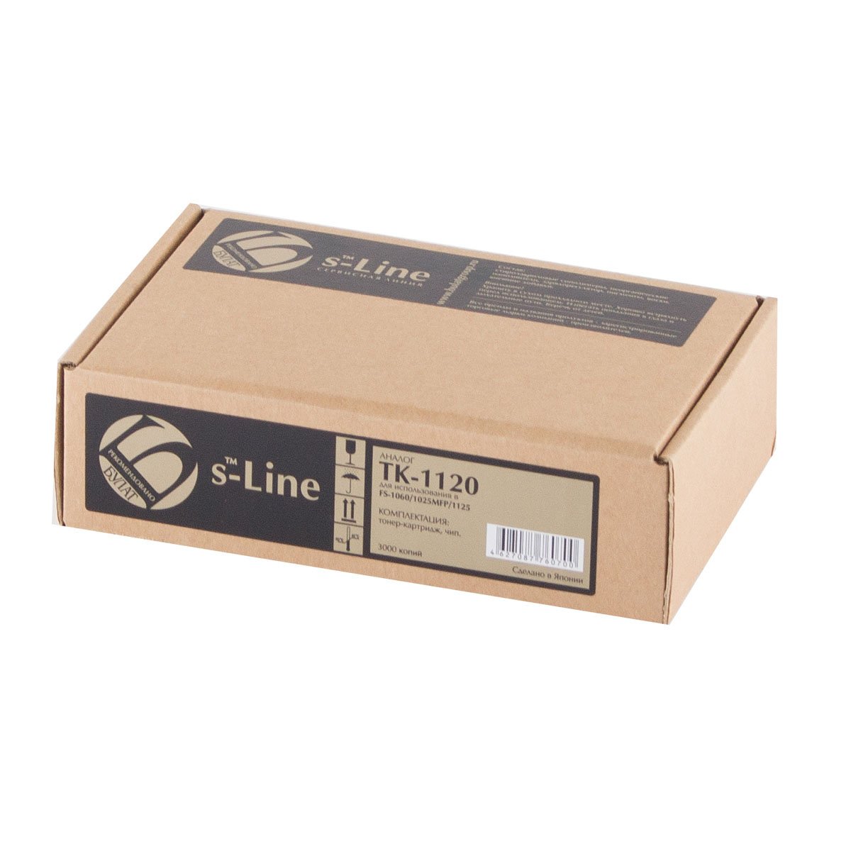 картинка Тонер-картридж лазерный s-Line, Kyocera TK-1120, для FS 1025MFP/1060/1060DN/1125/1125MFP, 3000 стр. от магазина Альфанит в Кунгуре