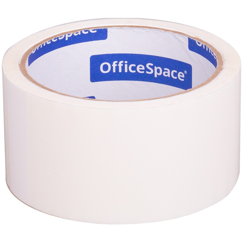 картинка Скотч цветной, 48мм*40м, белый, OfficeSpace, КЛ_6963 от магазина Альфанит в Кунгуре