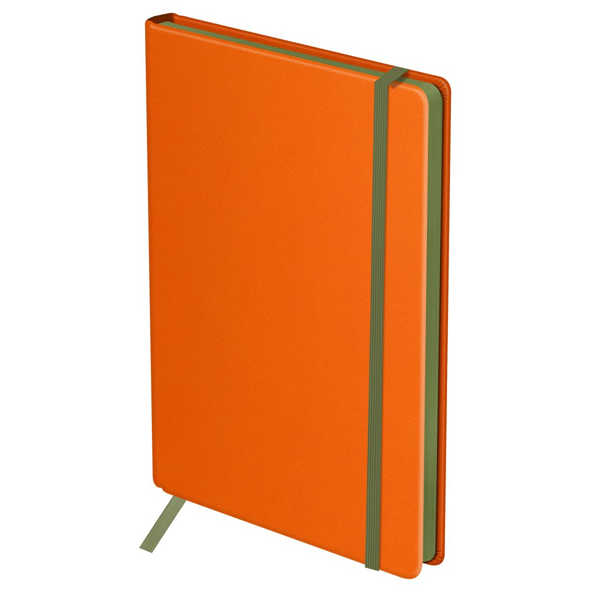 картинка Ежедневник недатированный, А5, 136 л, кожзам, оранжевый, "Contrast. Orange", BG, DuA5_61161 от магазина Альфанит в Кунгуре