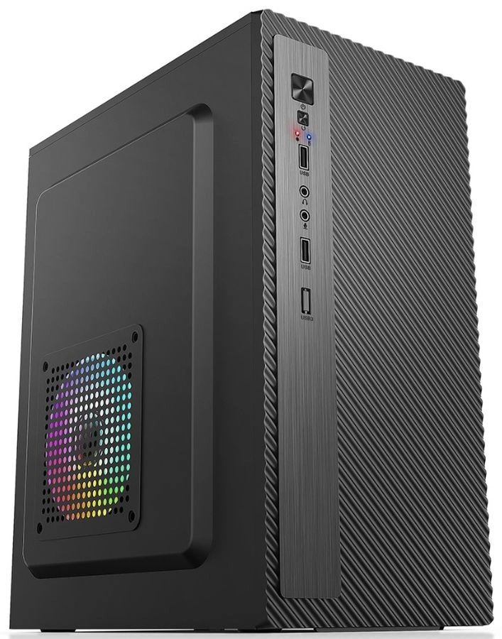 картинка Корпус mini-tower без Б/П ACCORD Entry ACC-2053B, черный от магазина Альфанит в Кунгуре