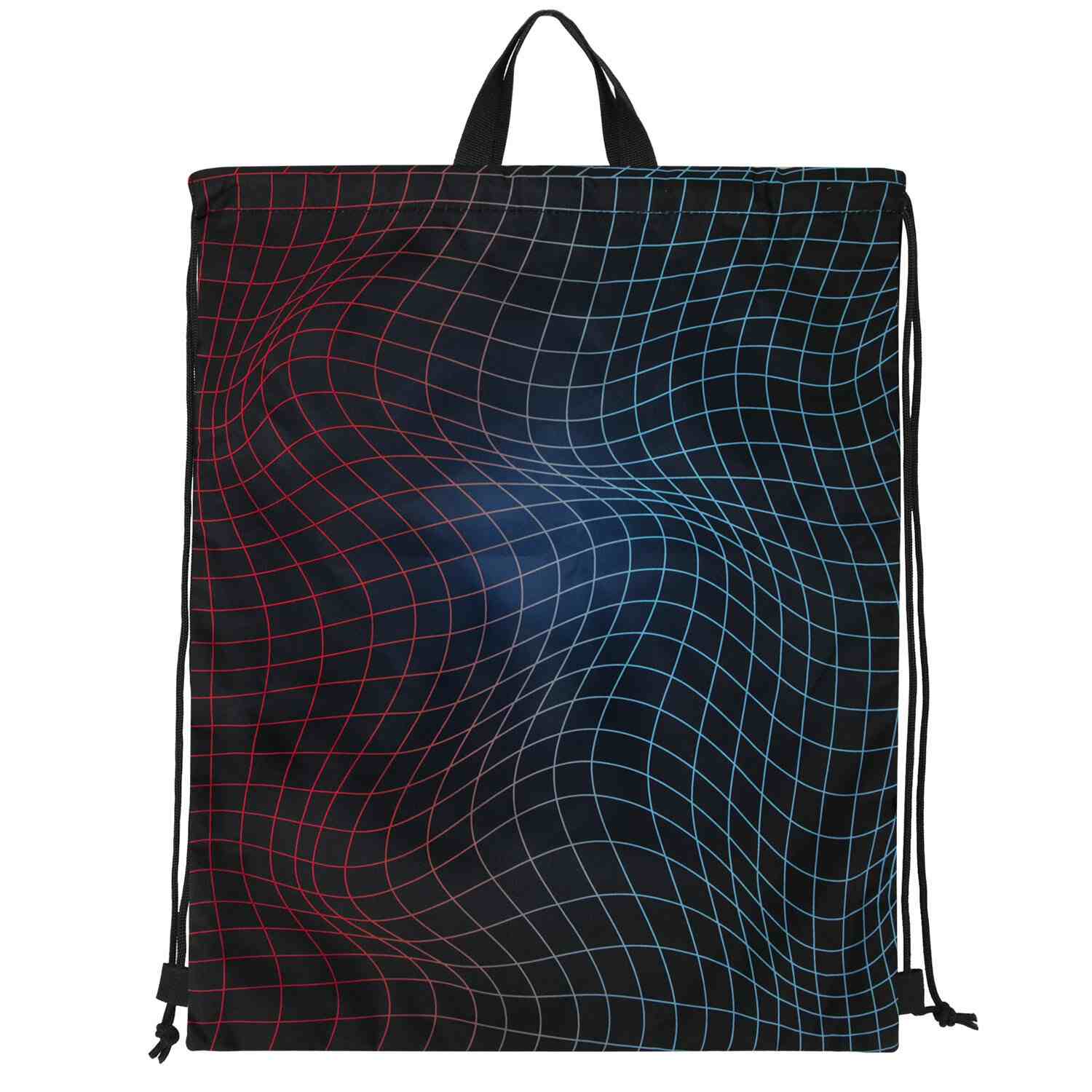 картинка Мешок для обуви, 1 отдел, 51*41 см, с ручкой, "Neon web", BRAUBERG, 271596 от магазина Альфанит в Кунгуре