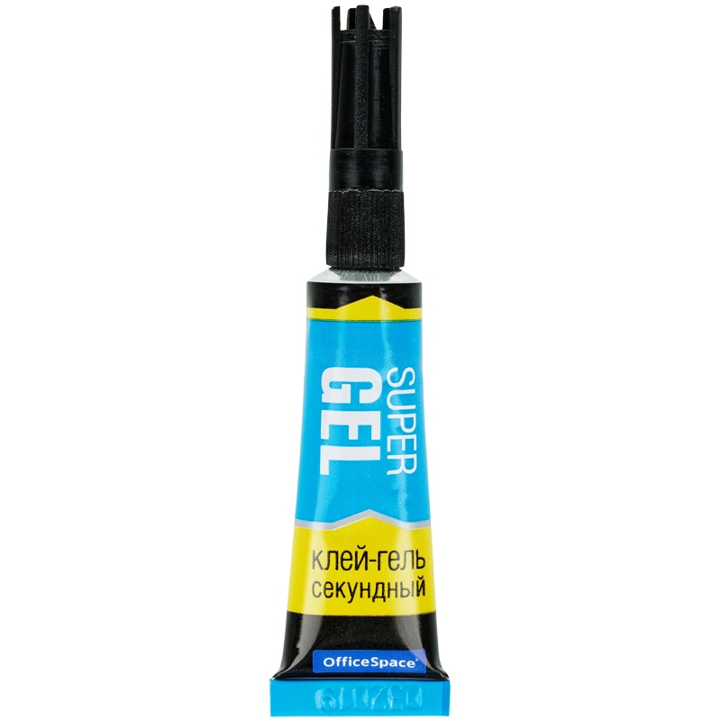 картинка Клей моментального действия, 3 гр, гель, "Super Gel", OfficeSpace, 278009 от магазина Альфанит в Кунгуре