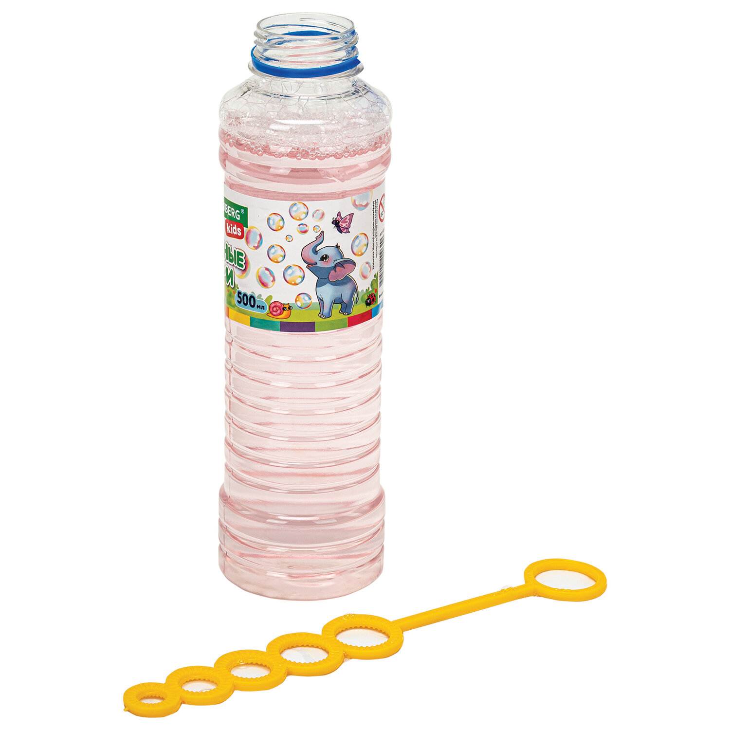 картинка Мыльные пузыри 500 мл, BRAUBERG KIDS, 665454 от магазина Альфанит в Кунгуре