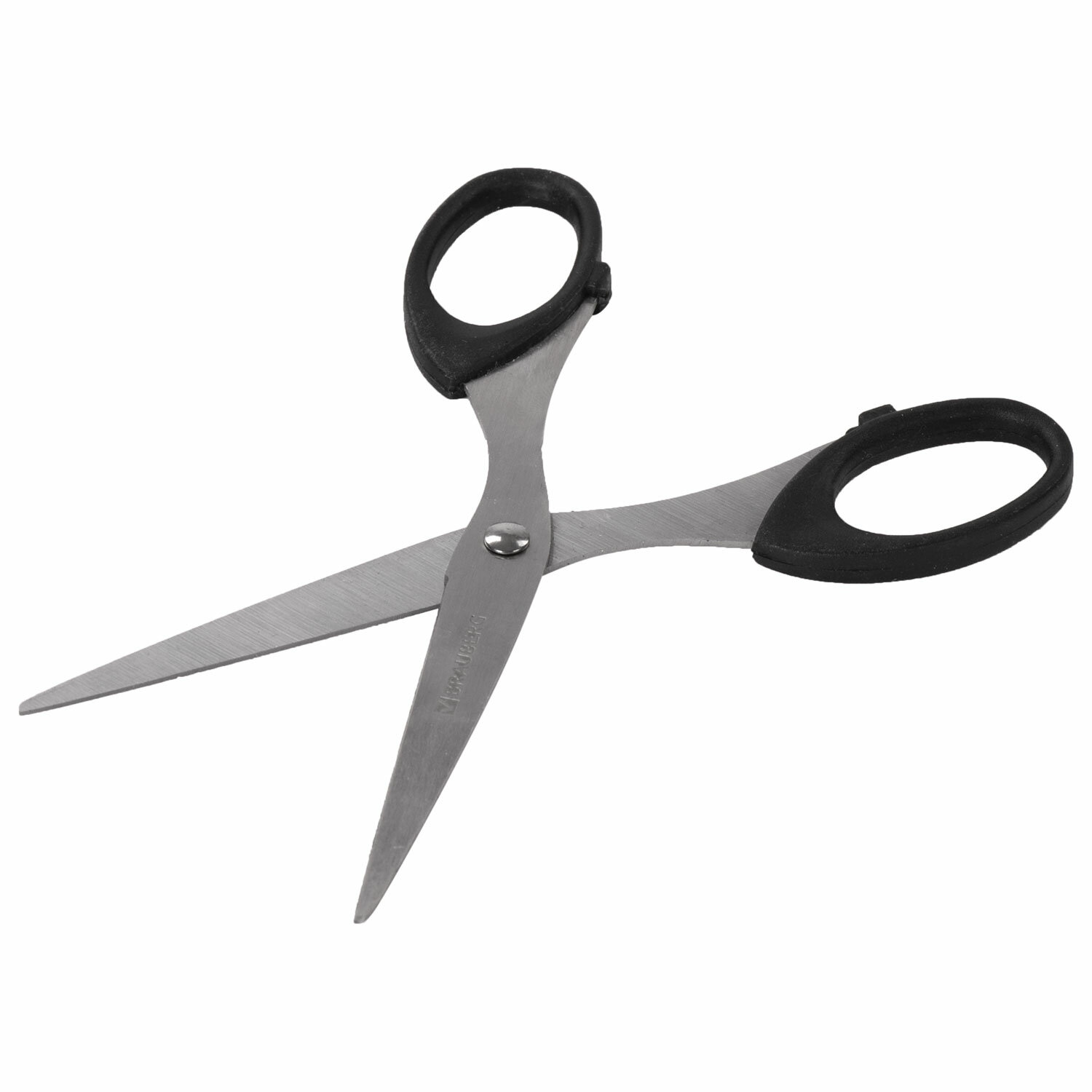 картинка Ножницы 160 мм, черный, "Classic+", BRAUBERG, 230933 от магазина Альфанит в Кунгуре