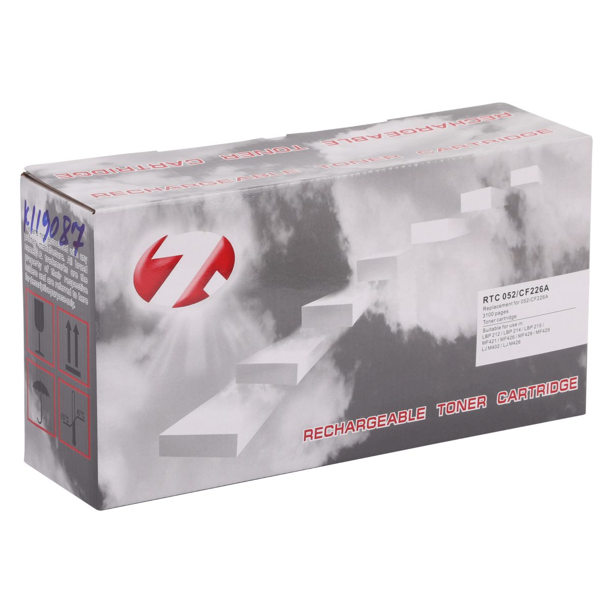 картинка Картридж лазерный 7Q, HP 26A (CF226A)/Canon 052, для LJ Pro M402/M426/Canon iSENSYS LBP-212, Black, 3100 стр. от магазина Альфанит в Кунгуре