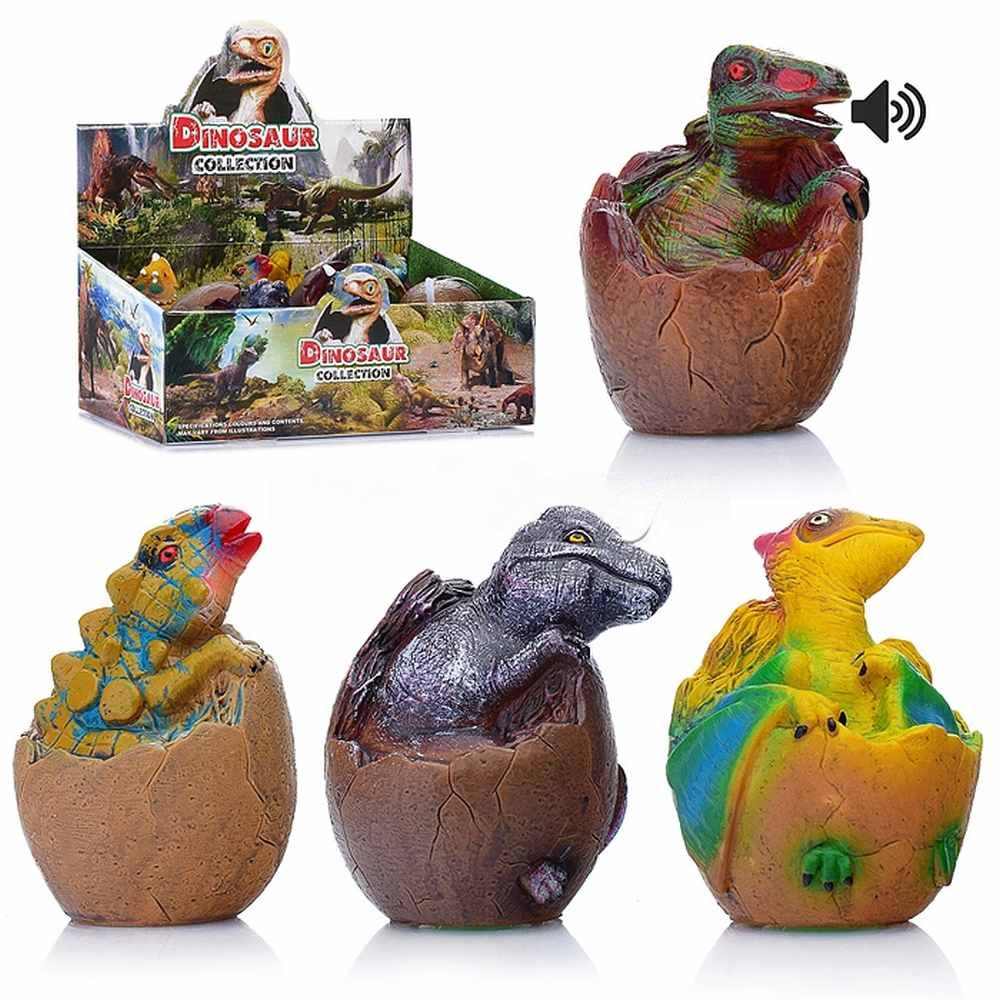 картинка Игровая фигурка, свет, звук, в яйце, "Dinosaur collection", 929-90 от магазина Альфанит в Кунгуре