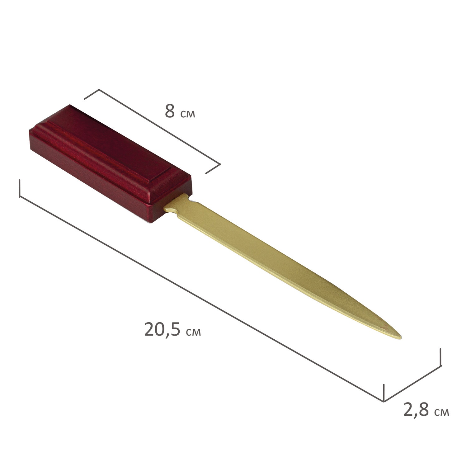 картинка Набор подарочный настольный, 6 предметов, красное дерево, "Apollon", BESTAR, 236353 от магазина Альфанит в Кунгуре