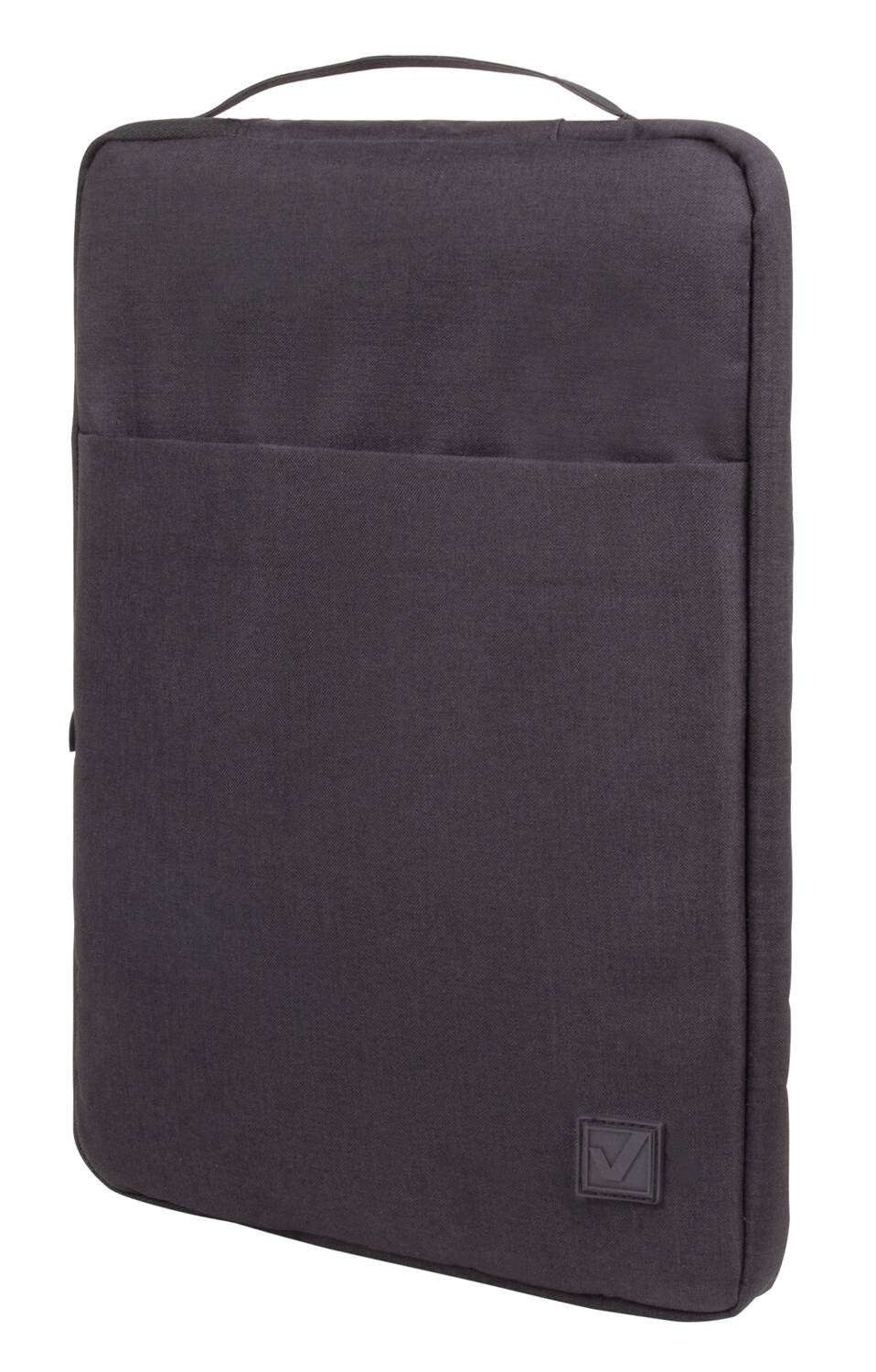 картинка Сумка для ноутбука 13-14" BRAUBERG Option, 1 отдел, 35,5*24*2,5 см, полиэстер, черный, 270830 от магазина Альфанит в Кунгуре
