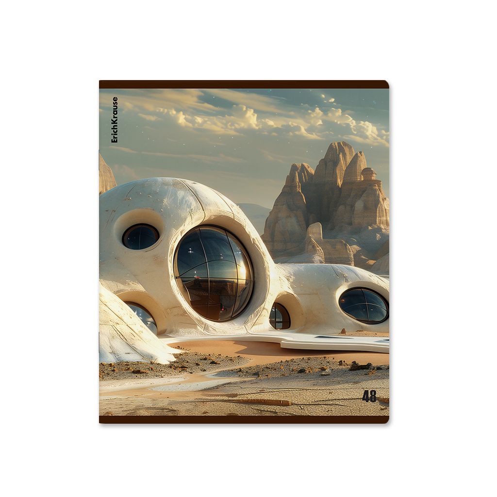 картинка Тетрадь 48 л, А5, клетка, "Dune", Erich Krause, 52961 от магазина Альфанит в Кунгуре