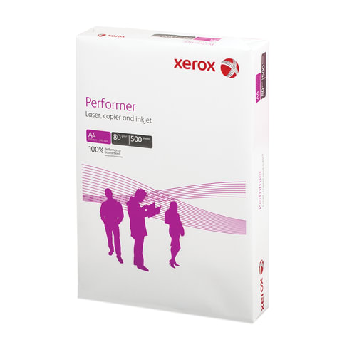 картинка Бумага офисная белая, А4, 500 л, 80 г/м2, 146%, класс С, "Perfomer", Xerox, 146-CIE от магазина Альфанит в Кунгуре