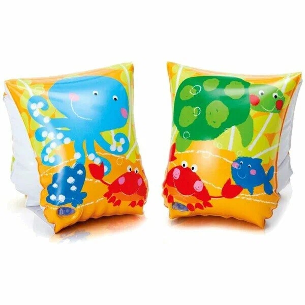 картинка Нарукавники, 23*15 см, 3-6 лет, "Морские обитатели", Intex, 58652EU/58652NP от магазина Альфанит в Кунгуре