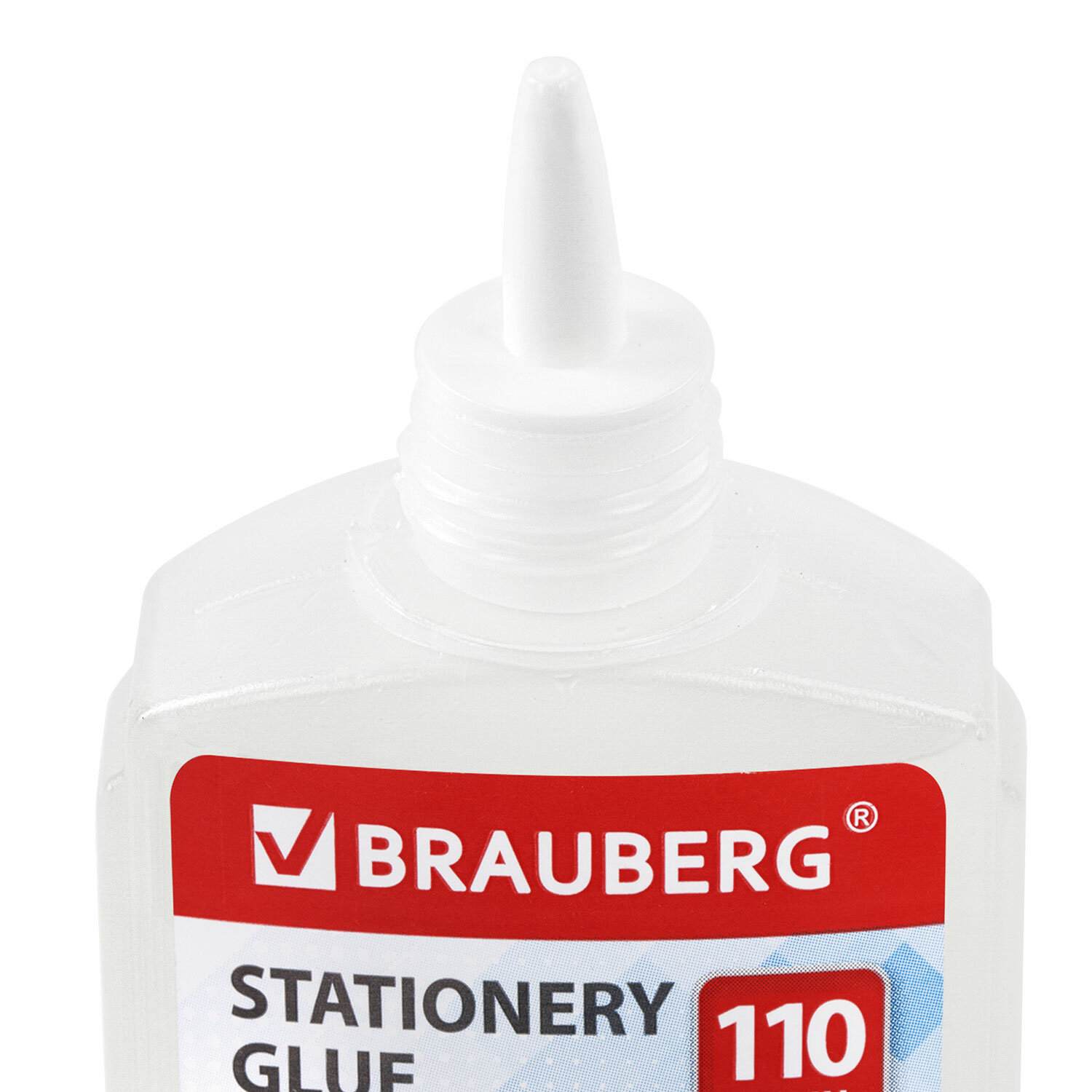 картинка Клей канцелярский силикатный, 110 гр, для бумаги, картона, "Standard", BRAUBERG, 228416 от магазина Альфанит в Кунгуре