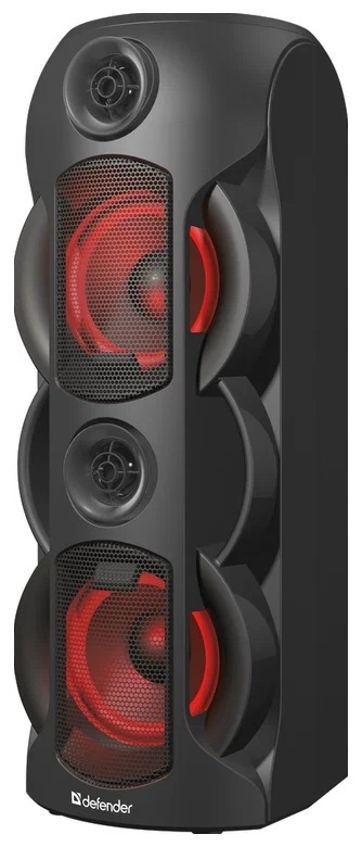 картинка Портативная колонка Defender G78, 70Вт, 4400мАч, Bluetooth, USB, радио, microSD, черный, MP3, 65178 от магазина Альфанит в Кунгуре