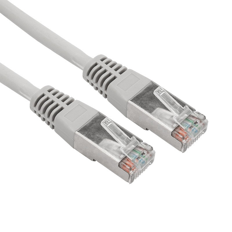 картинка Кабель патч-корд UTP-5e Rexant FTP-6 RJ-4 RJ-45 — RJ-45, 5,0 м, серый, 02-0210-5 от магазина Альфанит в Кунгуре