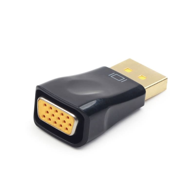 картинка Переходник DisplayPort - VGA 20M/15F, Cablexpert, черный от магазина Альфанит в Кунгуре