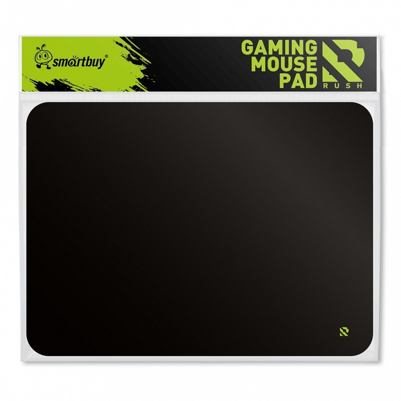 картинка Коврик для мыши SmartBuy "Rush Blackout", 250*200*2 мм, ткань/резина, черный, SBMPXS01GK от магазина Альфанит в Кунгуре