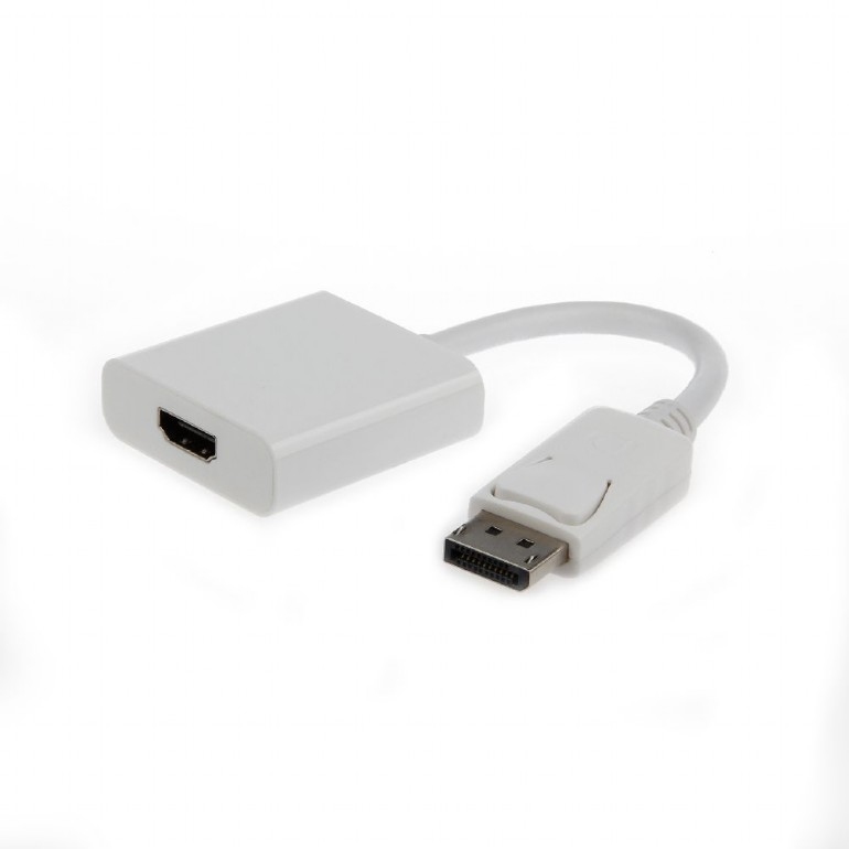 картинка Переходник DisplayPort -> VGA Cablexpert A-DPM-VGAF-02, 20M/19F, кабель 15 см, белый от магазина Альфанит в Кунгуре