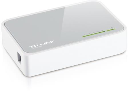 картинка Коммутатор TP-Link TL-SF1005D, 5 портов, 10/100 Мбит/с, неуправляемый от магазина Альфанит в Кунгуре