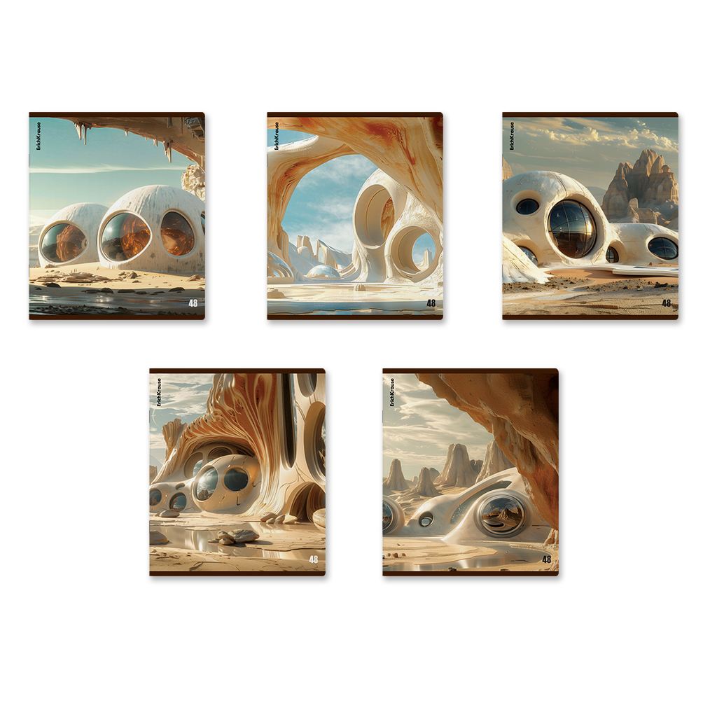 картинка Тетрадь 48 л, А5, клетка, "Dune", Erich Krause, 52961 от магазина Альфанит в Кунгуре