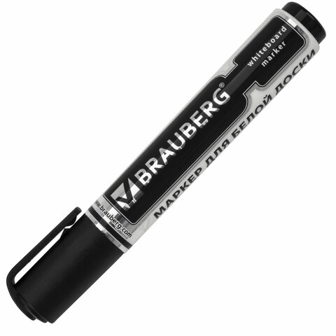 картинка Маркер для доски, 5 мм, круглый, черный, "Neo", BRAUBERG, 150487 от магазина Альфанит в Кунгуре