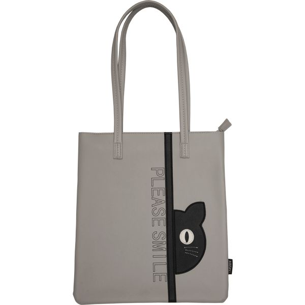 картинка Сумка, 1 отдел, 29*35*5 см, кожзам, "Gray Cat", deVente, 7034005 от магазина Альфанит в Кунгуре