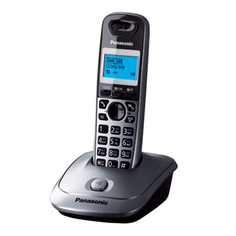 картинка Радиотелефон Panasonic KX-TG2511RUМ, серый металлик от магазина Альфанит в Кунгуре