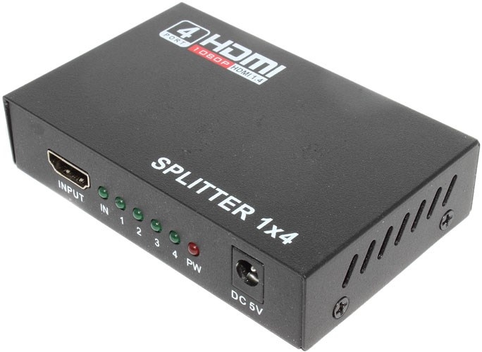 картинка Разветвитель Orient HSP0104HN, USB, 4 порта, черный от магазина Альфанит в Кунгуре