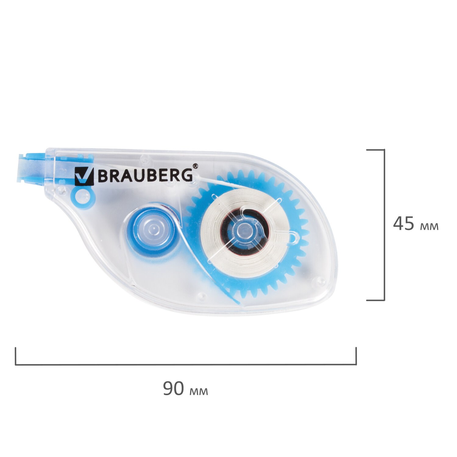 картинка Корректирующая лента, 5мм*6м, BRAUBERG, 221685 от магазина Альфанит в Кунгуре