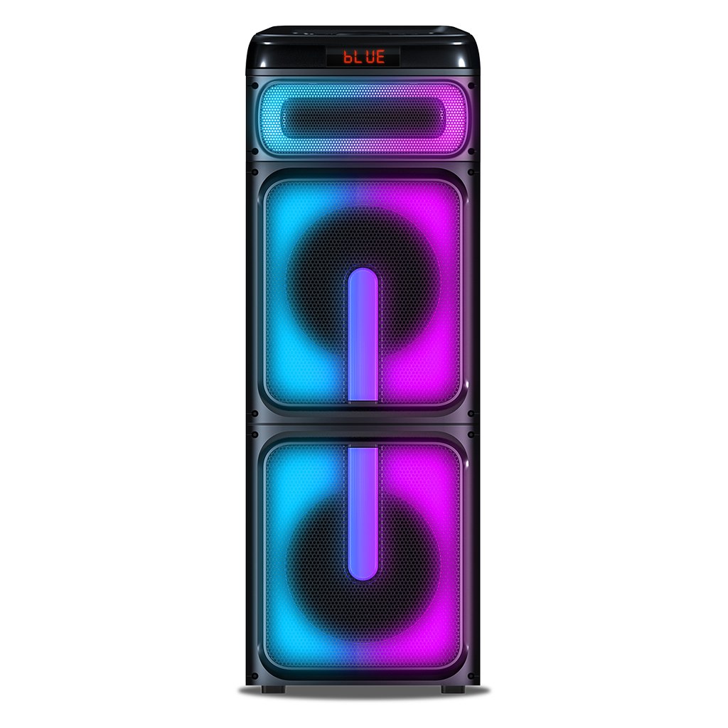 картинка Портативная колонка SmartBuy 5750 Artemis, 200Вт, 8000мАч, Bluetooth, USB, радио, microSD, AUX, черный, SBS-5750 от магазина Альфанит в Кунгуре