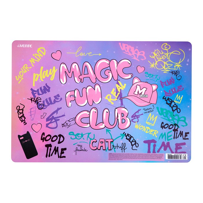 картинка Настольное покрытие, А3, 500 мкм, пластик, "Magic Club", deVente, 8061401 от магазина Альфанит в Кунгуре
