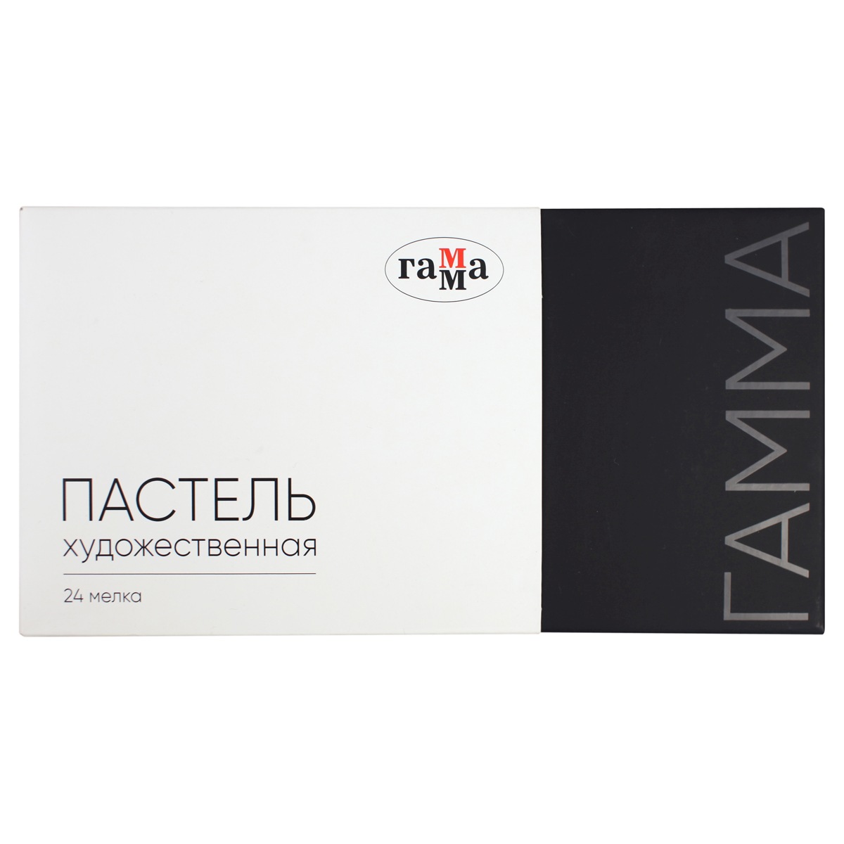 картинка Пастель сухая, 24 цв, коробка, художественная, Гамма, 106202324 от магазина Альфанит в Кунгуре