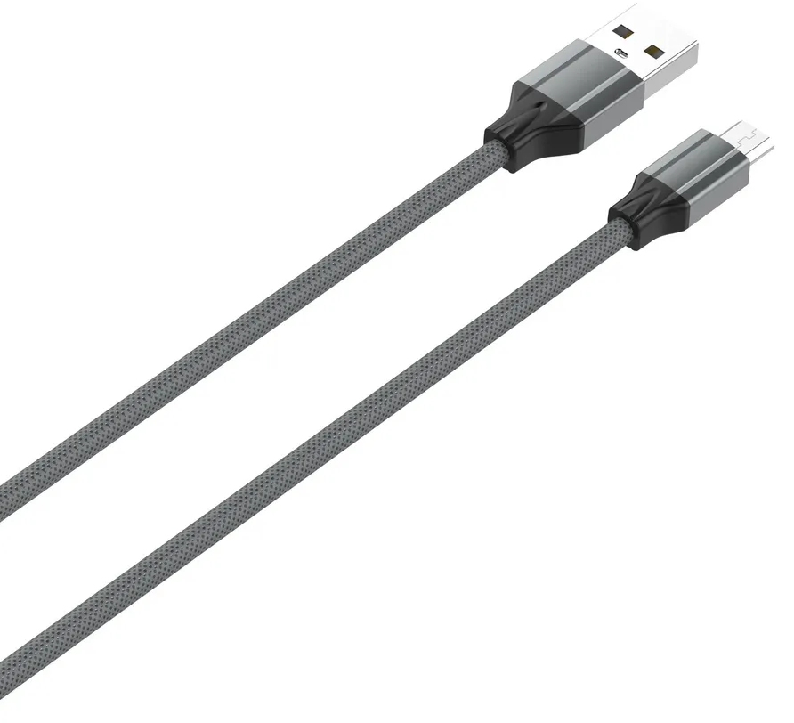 картинка Кабель зарядный для мобильных устройств SmartBuy S01 USB 2.0 AM — USB 2.0 microBM, 1,0 м, белый, iK-12-S01w от магазина Альфанит в Кунгуре