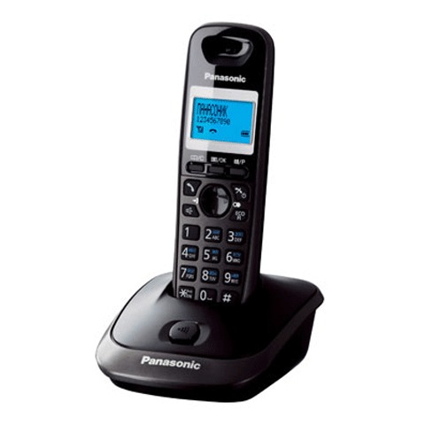 картинка Радиотелефон DECT Panasonic KX-TG2511RUT, темно-серый металлик от магазина Альфанит в Кунгуре