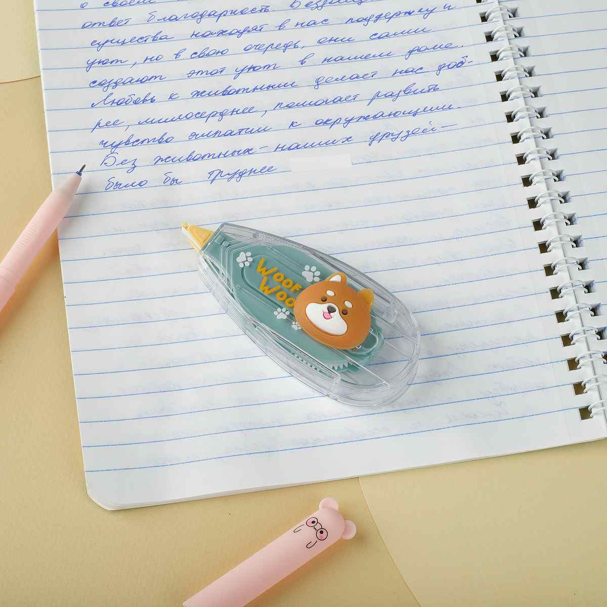 картинка Корректирующая лента, 5мм*5м, "Woof-Woof", MESHU, MS_54218 от магазина Альфанит в Кунгуре