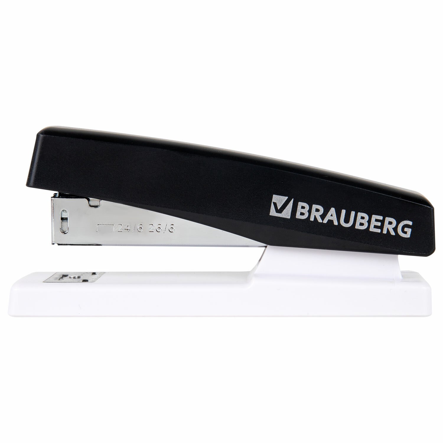 картинка Степлер № 24, 26, на 30 л, черный, "Style Max", BRAUBERG, 272749 от магазина Альфанит в Кунгуре