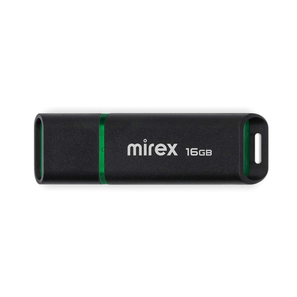 картинка Флеш-диск Mirex 16 GB USB 2.0, Spacer, черный, 13600-FMUSBK16 от магазина Альфанит в Кунгуре