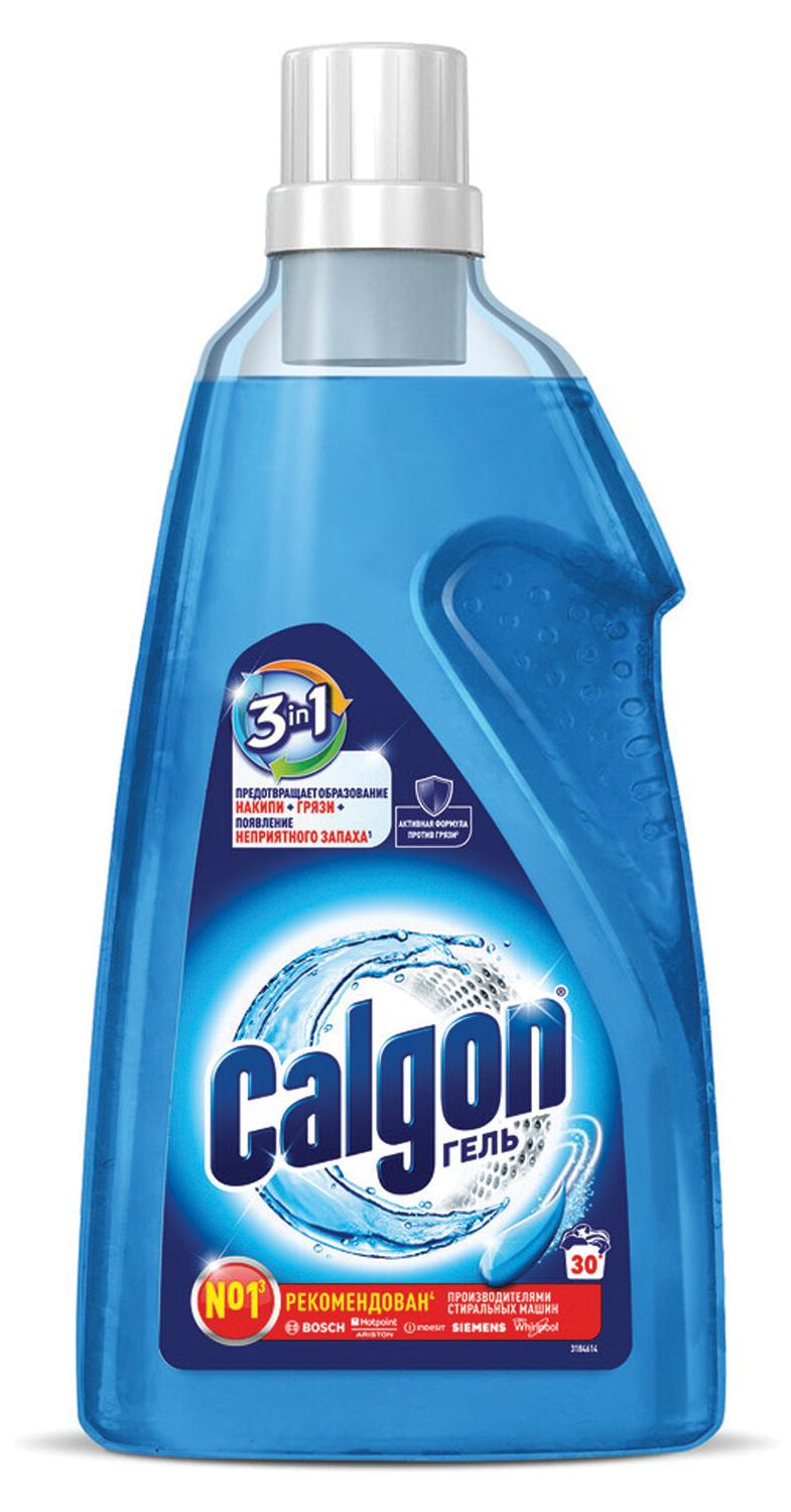 картинка Средство от накипи, 1,5 л, гель, бутыль, Calgon, 3184464 от магазина Альфанит в Кунгуре