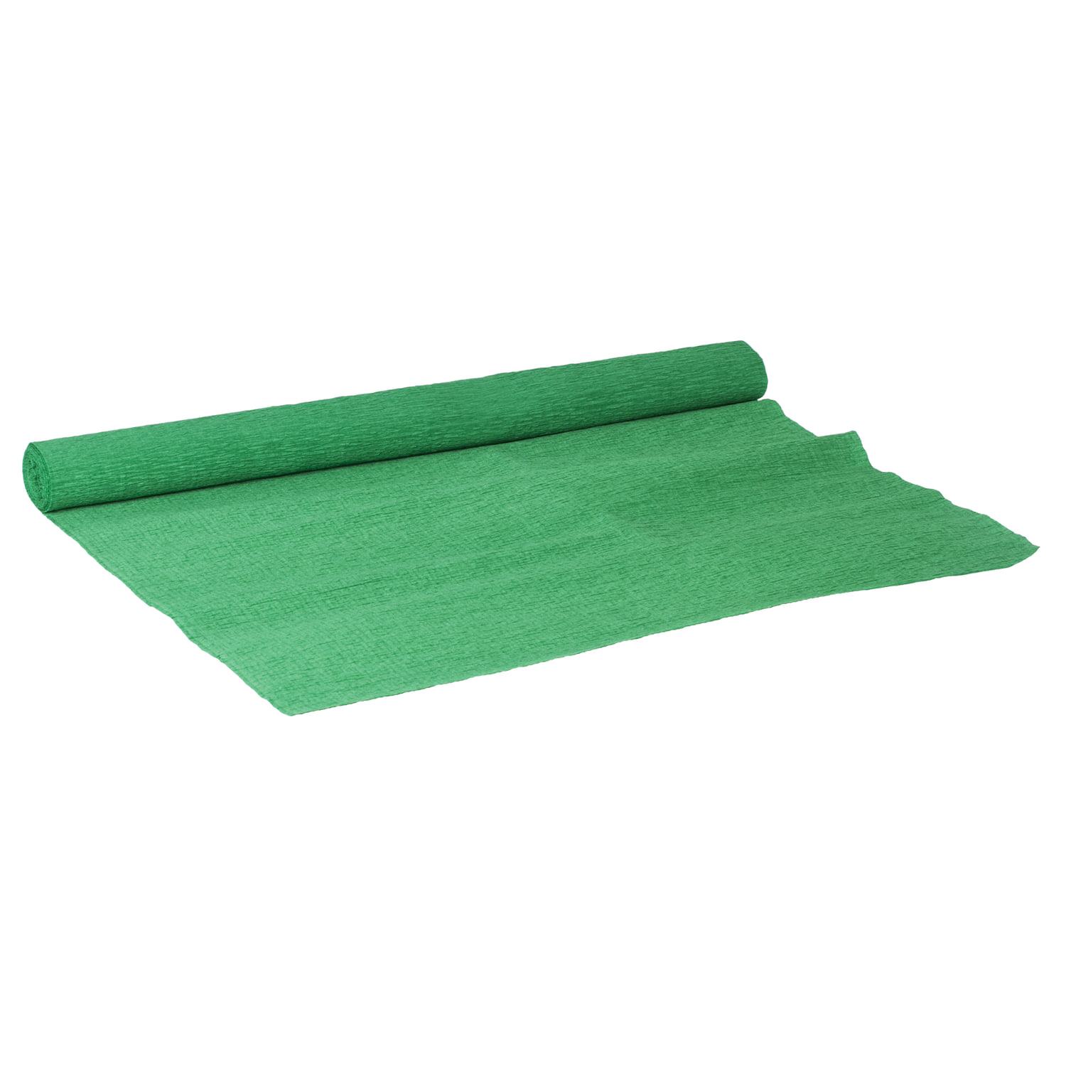 картинка Бумага гофрированная, 50*250 см, 1 л, 1 цв, 110 г/м2, зеленый, рулон, ОСТРОВ СОКРОВИЩ, 129151 от магазина Альфанит в Кунгуре