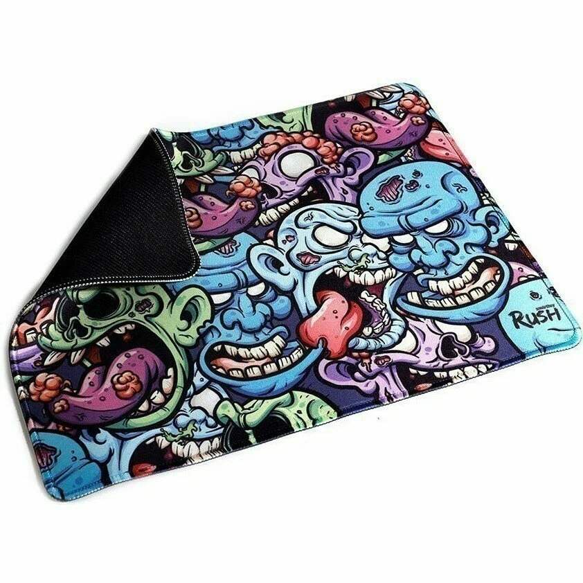картинка Коврик для мыши SmartBuy "Rush ZombyzZz M-size", 360*270*3 мм, ткань, синий, игровой, SBMP-11G-ZM от магазина Альфанит в Кунгуре