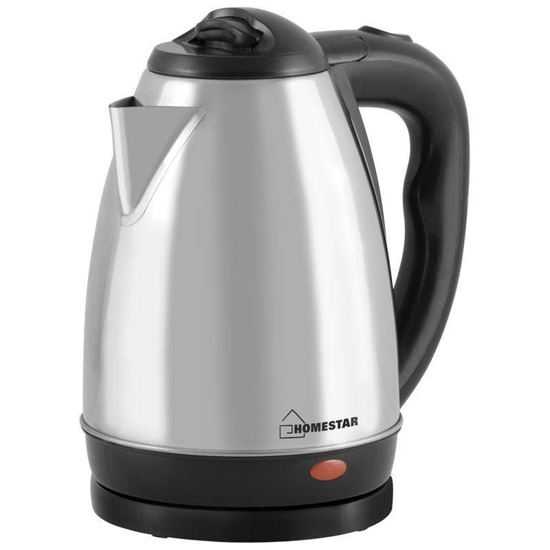 картинка Чайник электрический Homestar HS-1001, 1,8 л, 1500 Вт, сталь, 000450 от магазина Альфанит в Кунгуре