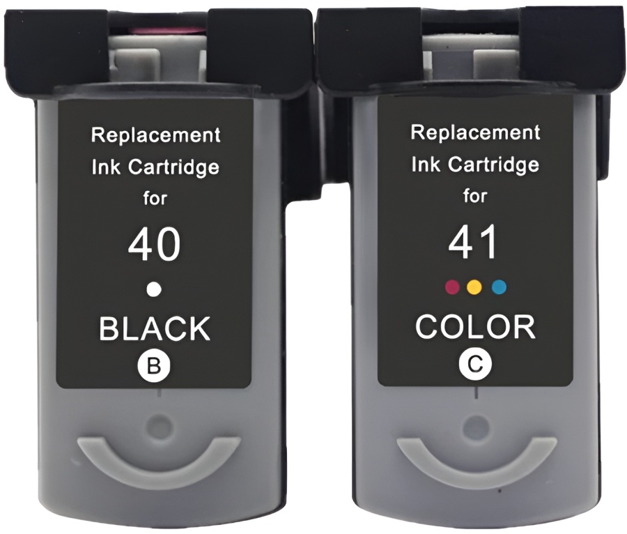 картинка Комплект картриджей, 2 шт, Canon 40/PC-41 от магазина Альфанит в Кунгуре