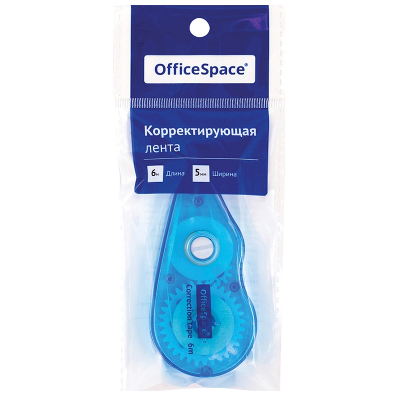 картинка Корректирующая лента, 5мм*6м, OfficeSpace, Cq_15470 от магазина Альфанит в Кунгуре
