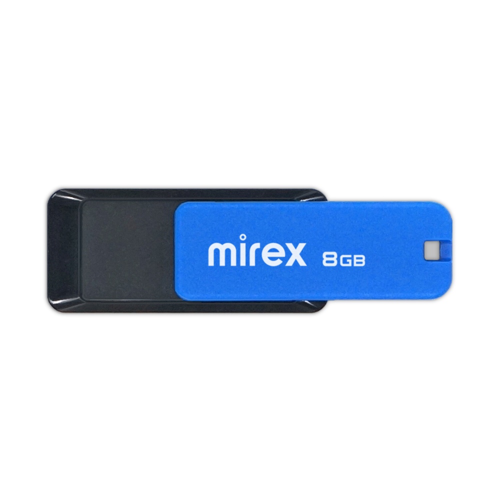 картинка Флеш-диск Mirex 8 GB USB 2.0, City, синий, 13600-FMUCIB08 от магазина Альфанит в Кунгуре