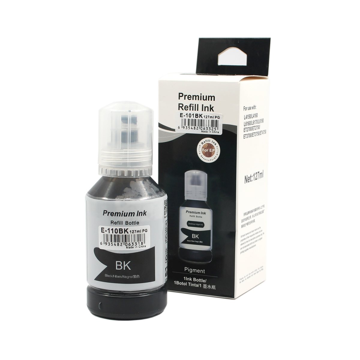 картинка Чернила Булат Epson E-101BK C13T03V14A для L4150/L6160, black, (127мл) от магазина Альфанит в Кунгуре
