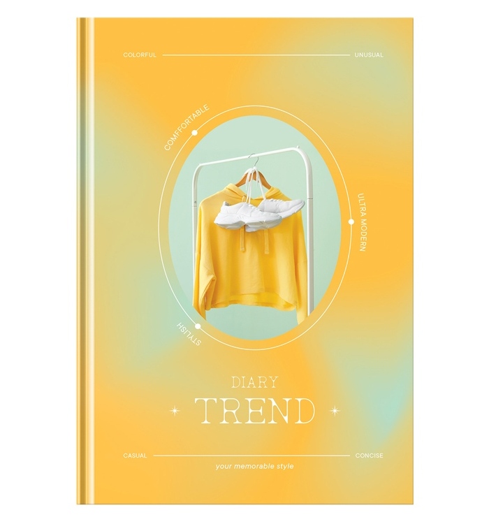 картинка Ежедневник недатированный, А5, 160 л, картон, "Trend", BG, ЕН5т160_лм 11258 от магазина Альфанит в Кунгуре