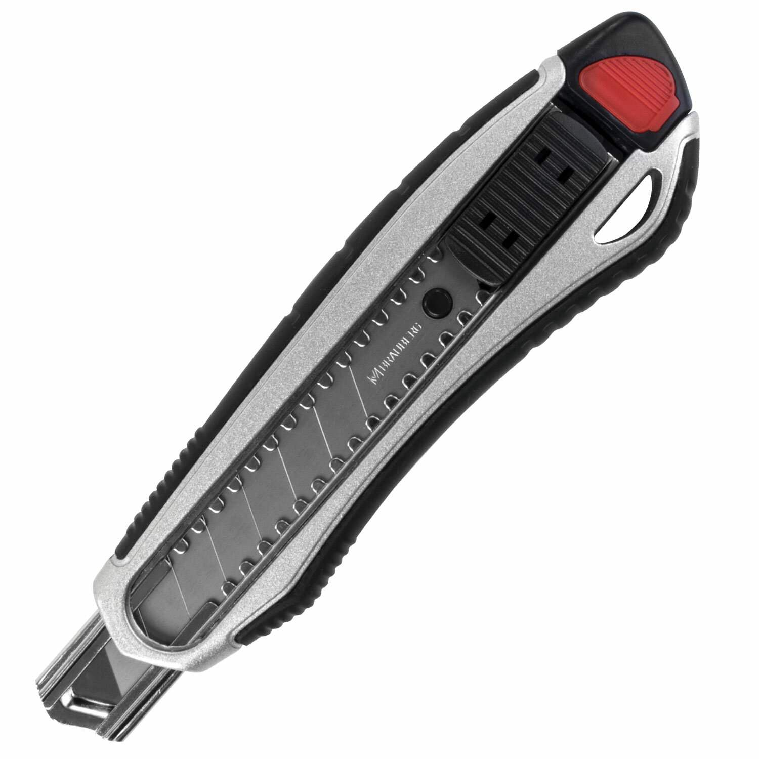 картинка Нож канцелярский 18 мм, мощный, "Heavy duty", BRAUBERG, 237158 от магазина Альфанит в Кунгуре