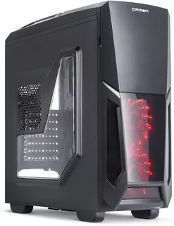картинка Корпус ATX 650 Вт Crown CMC-GS04, черный от магазина Альфанит в Кунгуре
