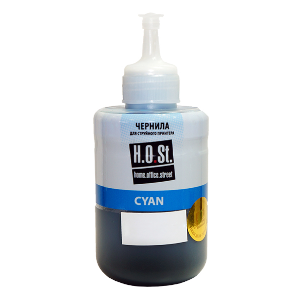 картинка Чернила HOSt 0.14л EPSON L800/L1800 ПРЕМИУМ для L800/L1800/L805/L810/L850 Cyan водные от магазина Альфанит в Кунгуре