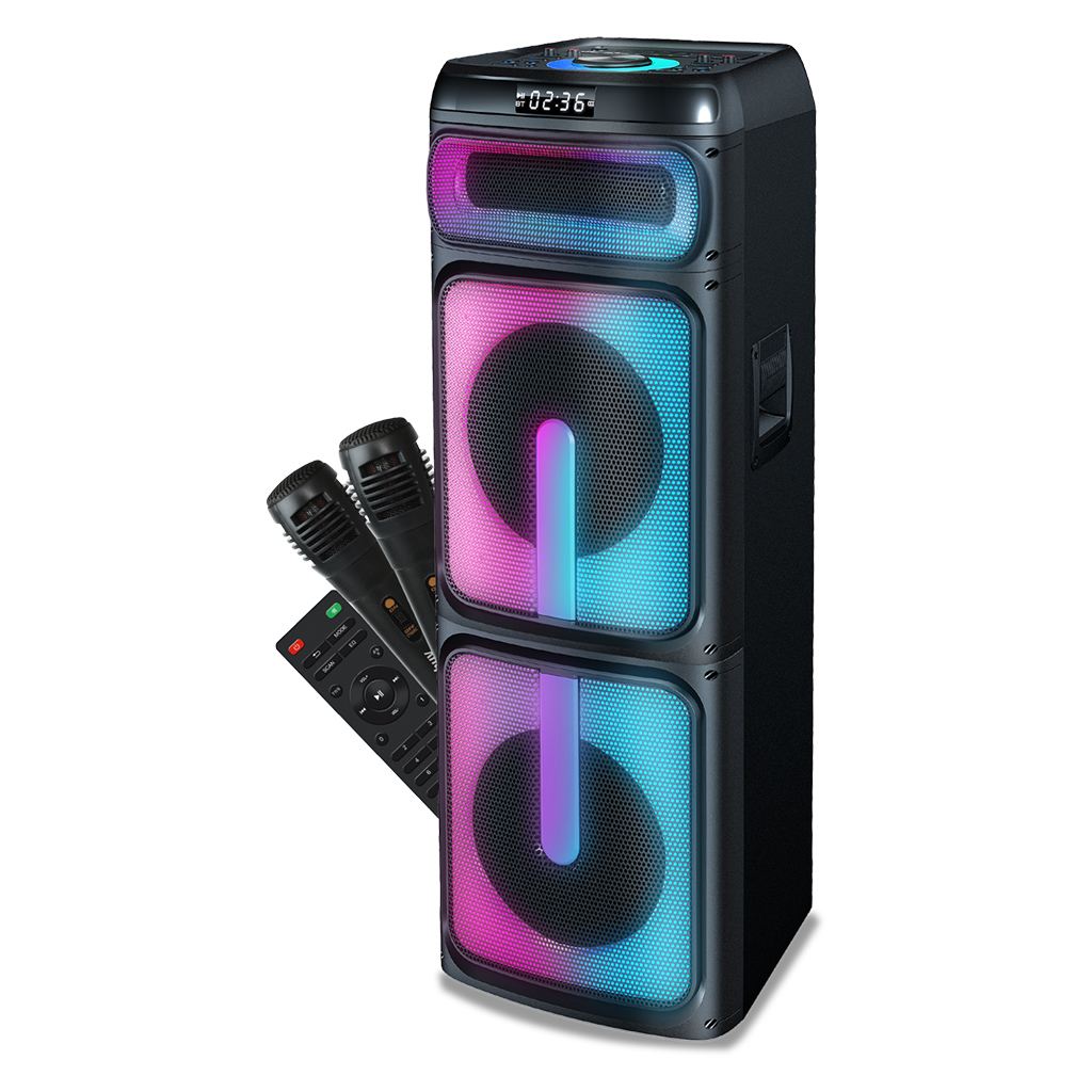 картинка Портативная колонка SmartBuy 5750 Artemis, 200Вт, 8000мАч, Bluetooth, USB, радио, microSD, AUX, черный, SBS-5750 от магазина Альфанит в Кунгуре
